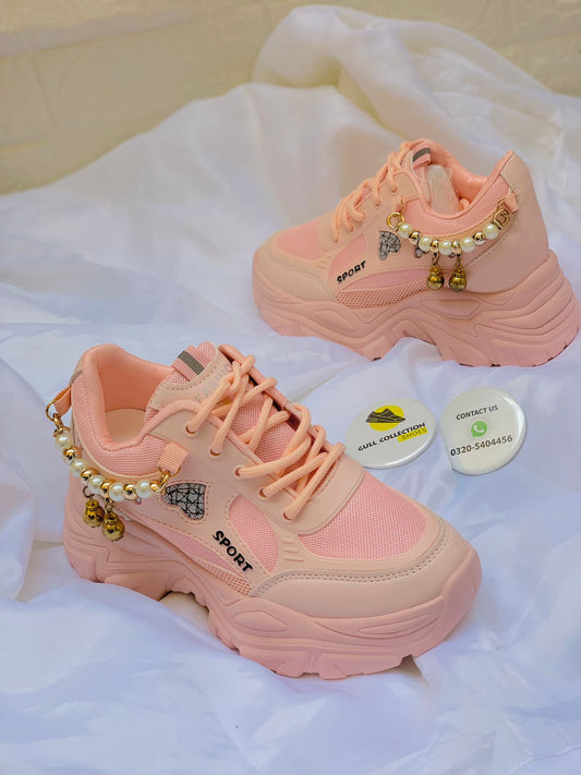 SIDE  Chain Pink Shoes