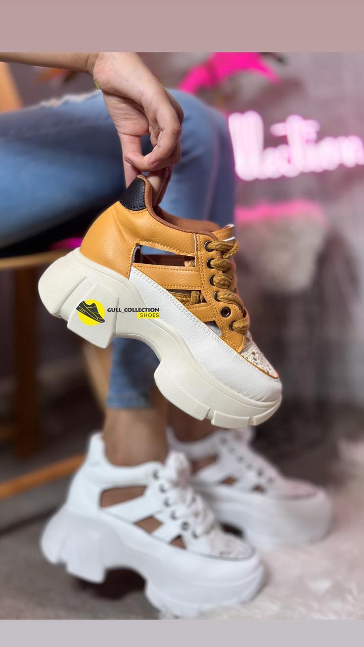 Gull Collection Shoes | Step Into Summer: Hollow Sandals & Wedge Heels Showcase" Ratings 1