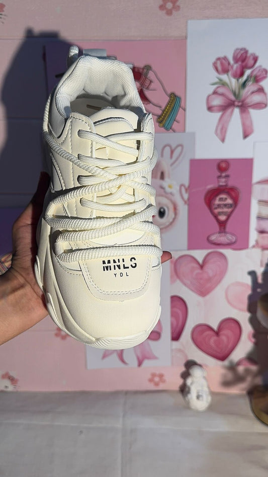 White Chunky Shoes